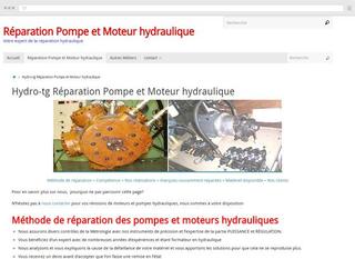 Réparation pompes hydrolique